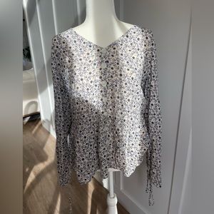 Loft Floral Blouse